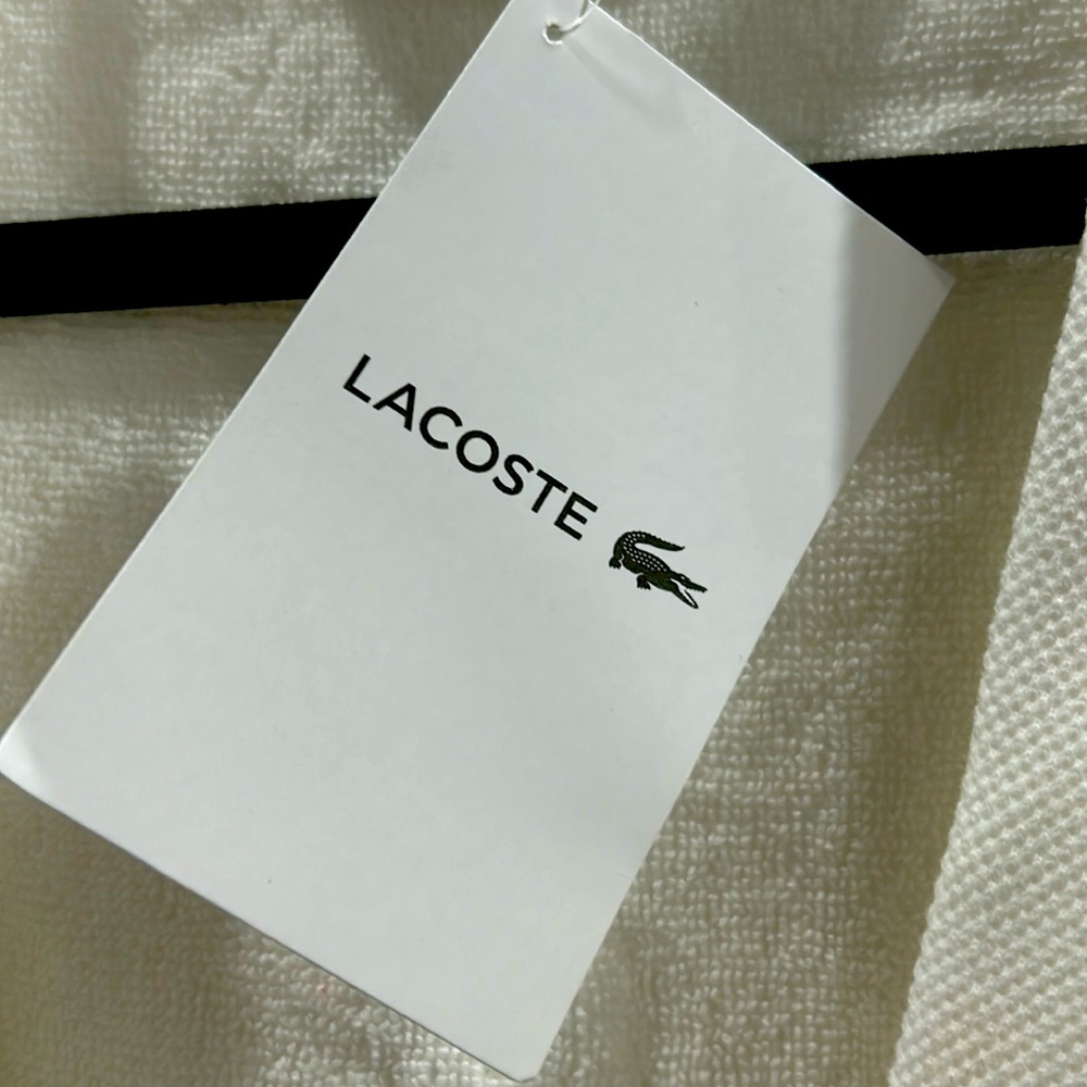 Lacoste White Robe